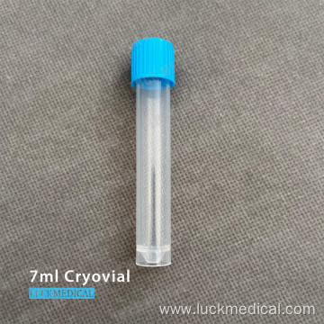 PC Plastic Cryovials 7ml Lab Use FDA